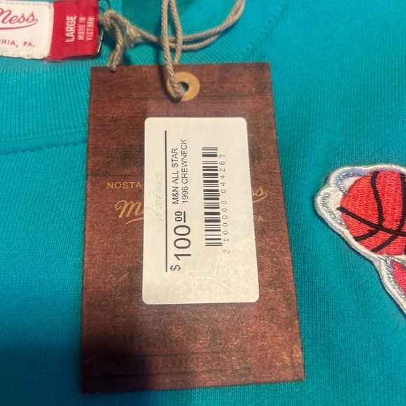 Mitchell and Ness head coach crew all star 1996 Phoenix sweatshirt - Picture 4 of 8